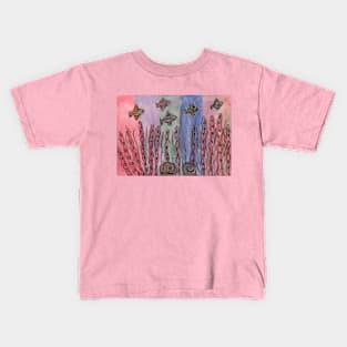 Fish in Colorful Light Kids T-Shirt